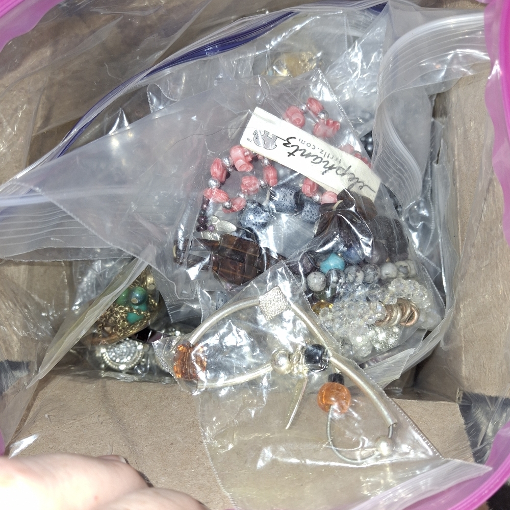 Assorted Jewelry Collection with Beads and Stones - Perfect For Gift Giving